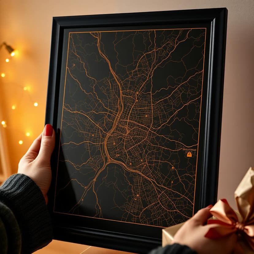 James L.'s custom map poster